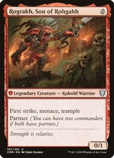 MTG Magic the Gathering Rograkh, Son of Rohgahh (197/794) Commander Legends LP picture