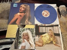SABRINA CARPENTER Short n' Sweet LP Limited Blue Lapis Lazuli Vinyl SIGNED  picture