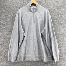 Vineyard Vines Activewear Track Jacket Men XL Gray Zipper High Rise Long Sleeve picture