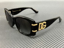 DOLCE & GABBANA DG4501 501 8G Black Grey Gradient Women's 54 mm Sunglasses picture
