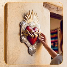 Guanajuato Tin Art, Housewarming Gift, XL Espinado 13