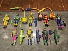 Vintage Loose GI.JOE 8 Eco Warriors Lot 1992 picture