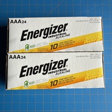 48 Energizer AAA Industrial Alkaline Batteries (EN92, LR03, 1.5V, triple A) 2034 picture