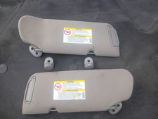 99-06 Chevy GMC Silverado Sierra Sun Visor Set OEM picture