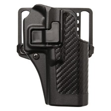 Blackhawk Serp CQC Carbon Fiber Finsh USP Full Size Holster RH (H&K 9/40)- Black picture