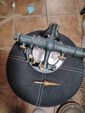 ​Antique 1917 W & LE Gurley Surveyors Transit Level Troy NY Clear Optics picture