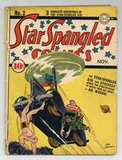 Star Spangled Comics #2 GD/VG 3.0 1941 picture