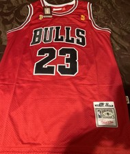 Mitchell & Ness 1996 Chicago Bulls NBA Finals Jersey Men's Large Jordan #23 NWT picture