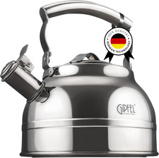 GIPFEL INTERNATIONAL Whistling Tea Kettle Stovetop - Food Grade Stainless Steel picture