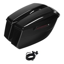 Vivid Black Hard Saddlebags Bags Fit For Harley CVO Road Street Glide 2023-2025 picture