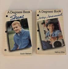 Vintage 1989 Degrassi Junior High Books - Shane & Joey Jeremiah (Nielsen/Ellis) picture