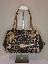 Vintage Coach Madison Ocelot Leopard Satchel Handbag No. 25642 w/Original Tag picture