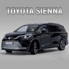1:24 TOYOTA Sienna MPV Van Alloy Diecast Car Model Sound & Light Gift Toy NEW picture