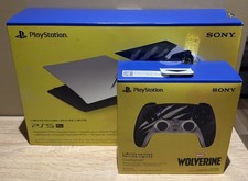 Marvel Wolverine PS5 PRO Cover + DualSense Controller Adamantium - Box Damage picture