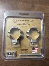 NOS DISCONTINUED Leupold Quick Release QR Medium Riflescope Rings 1”Silver 49975 picture