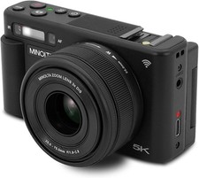 MINOLTA MNZ3X 72 MP / 5K Camera w/24-75mm Optical Zoom (Black) picture