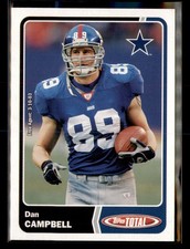2003 Topps Total #57 Dan Campbell picture