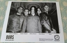 RC176 Band 8x10 Press Photo PROMO MEDIA Ours American-based rock band picture