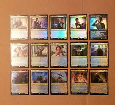 MTG Doctor Who FOIL Set of 15 Legendary Creatures (NM/MINT) One of Each Doctor picture