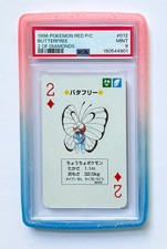 PSA 9 BUTTERFREE 2 OF DIAMONDS 1996 POKEMON RED VERSION PLAYING CARDS #012 picture