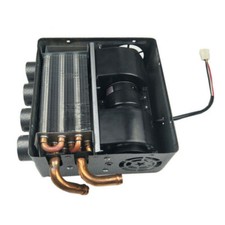 12V Universal Truck Car Underdash Compact Heater Kit Copper Tube+Speed Switch picture