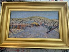1927 Charles Lennox Wright original framed  picture