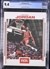 MICHAEL JORDAN RARE PSA MAGAZINE 2025 CHICAGO BULLS MJ COVER CGC 9.4 picture