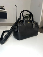 Coach  CU066 Empire 26 Carryall Black Outlet Gold Hardware Detachable Strap picture