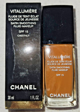 CHANEL Vitalumiere Satin Smoothing Fluid Makeup Foundation Chestnut 8.5 SPF 15 picture
