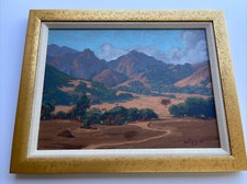 CALIFORNIA REY MATTHEW REYNOLDS AUTHENTIC OIL PAINTING CALIFORNIA LANDSCAPE picture