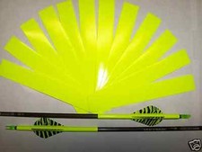 1 Dozen FLO/FLUORESCENT YELLOW ARROW WRAPS + EXTRAS *Multiple Sizes Avail* picture