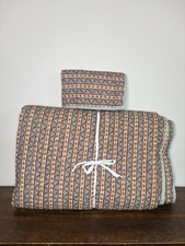 West elm Pierce & Ward Blooming Vine Stripe Quilt King & 1 Standard Sham picture