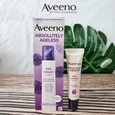 Aveeno Absolutely Ageless Eye Cream 3-in-1 Blackberry Complex .5 Oz. NEW IN BOX picture