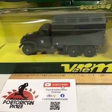 SOLIDO VEREM DIE CAST REF #V4021 MILITARY GMC ATELIER ROMEO DELIVERY TRUCK 1/43” picture