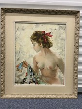Igor Talwinski (Polish 1907-1983) Contemporary Oil On Canvas Female Figure picture