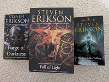 3 Kharkanas Trilogy and Witness Malazan books by Steven Erikson picture