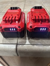 Two Craftsman Lithium Ion V20 5.0ah Batteries CMCB205 Genuine picture