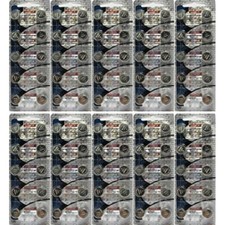 200  Maxell LR44 AG13 357 Button Cell Battery NEW HOLOGRAM PACKAGE ** picture