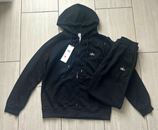 Alo Black Hoodie Full Set Size Medium picture