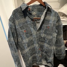 Studio D'Artisan 5651 'Noragi Sashiko' Workshirt in indigo Made In Japan Size 42 picture