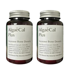 Pack of 2 AlgaeCal Plus Stronger Bones Dietary Supplement Algae Cal 120Ct picture