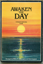 Awaken the Day Choral Collection SAB Willmington Krogstad Good Life Music 1985 picture