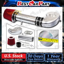 BCP RED 94-01 Ram 1500/2500 3.9L V6 5.2L 5.9L V8 Short Ram Intake Kit picture