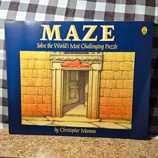 MAZE: Solve the World's Most Challenging Puzzle, Christopher Manson (PB) picture