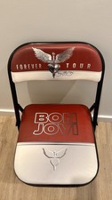 Bon Jovi 2026 Forever Tour VIP Concert Chair signed memorabilia picture