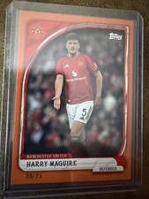 2025 HARRY MAGUIRE /25 TOPPS OFFICIAL CLUB PRODUCT Manchester United picture