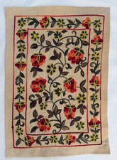 Uzbek Handmade Silk Suzani, New, Shipped from USA picture