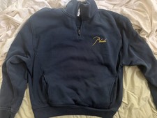 100% AUTHENTIC  RHUDE QUARTER ZIP PULLOVER SWEATSHIRT SIZE M picture