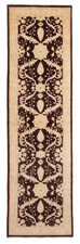 Vintage Hand-knotted Runner Rug 2'8