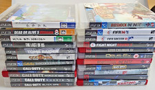 PS3 22 Game Lot Little Big Planet Kart, FIFA,CALL OF DUTY,God Of War,Last Of Us picture